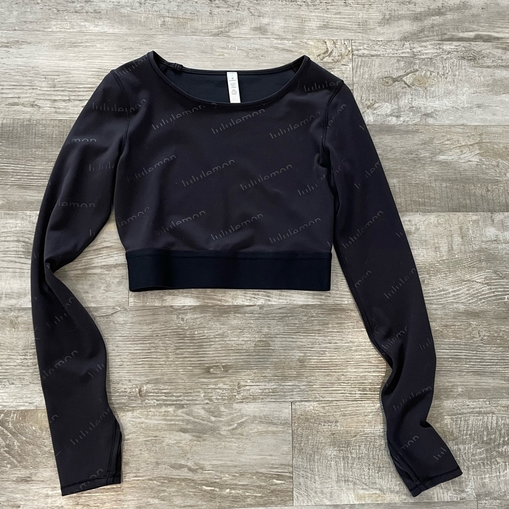 Wunder Under Train Cropped Long Sleeve Special Edition 🍋🍋🍋